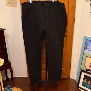 😎😎😎3 for 12$😎😎😎Rustler Brand Men's Black Jeans-46x30